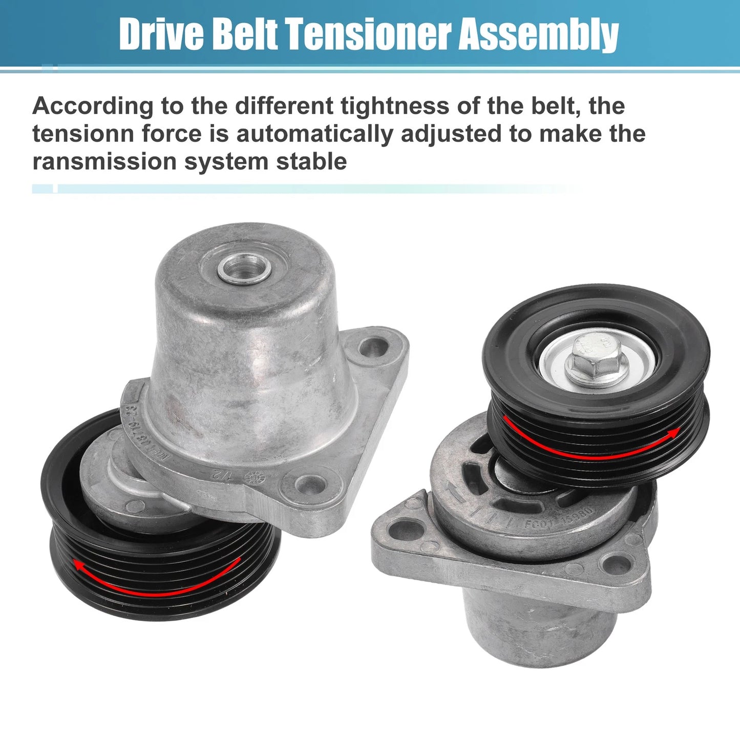 Belt Tensioner Pulley Assembly for Mazda 3 (2010-2013)