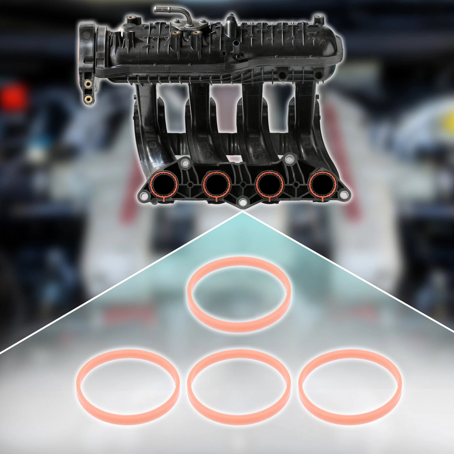 4 x Engine Intake Manifold Gaskets for BMW Mini Cooper (2007-2015)