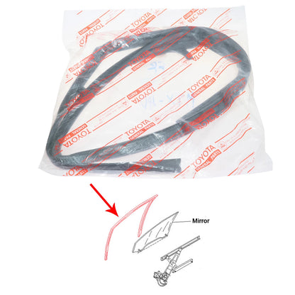 Front Door Glass Run Channel for Toyota Hilux Surf 4Runner 1989-2002