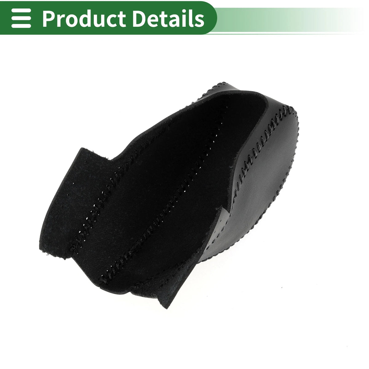 Car Gear Shift Knob Cover for Subaru Forester (2014-2017) Black Faux Leather