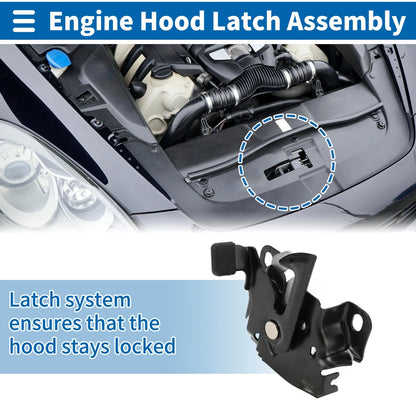 Hood Latch Assembly for Honda Fit Saloon (2003-2006)