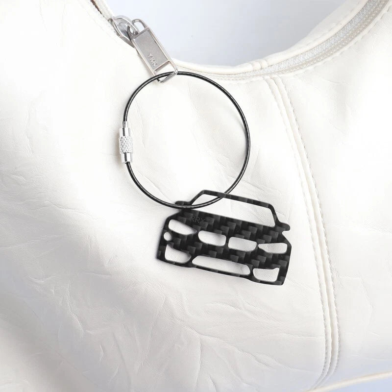 Carbon Fiber Key Ring Gift Car tuning Stylish Car Decor For BMW 3 Series