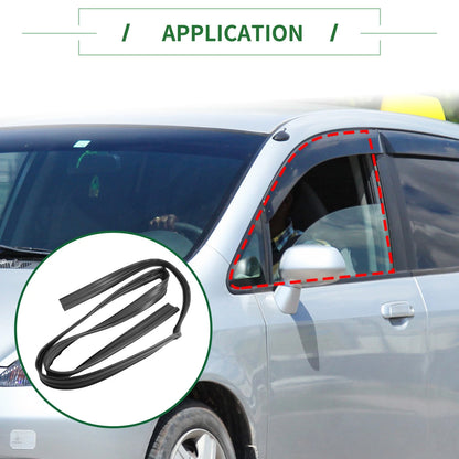 Front Left Door Window Run Channel Seal Strip for Honda Fit (2007-2014)