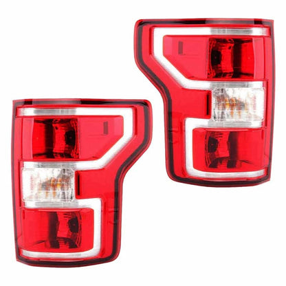 Rear Tail Light Lamps  Left & Right for Ford F-150 (2018-2020)