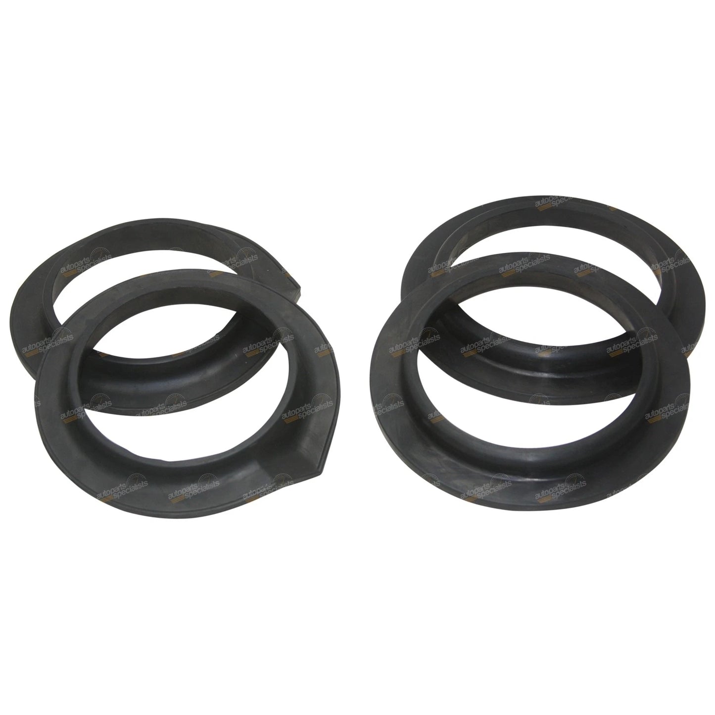 Front+Rear Rubber Coil Spring Seat Insulators for Patrol GQ Y60 GU Y61 GR