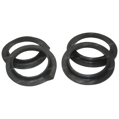 Front+Rear Rubber Coil Spring Seat Insulators for Patrol GQ Y60 GU Y61 GR