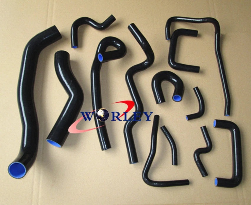 Radiator & Heater Hose Red for Nissan Skyline ECR33 GTS-25T GTS-4 (1995-1998)