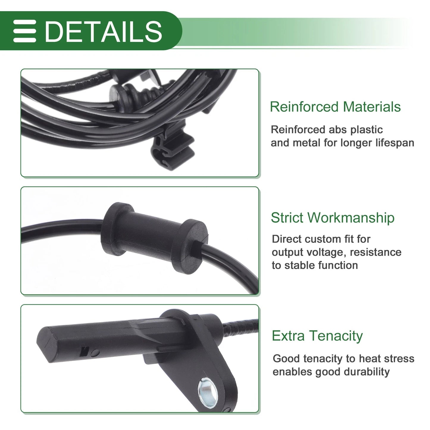 ABS Wheel Speed Sensor for Dodge Ram 3500 (2013-2013)