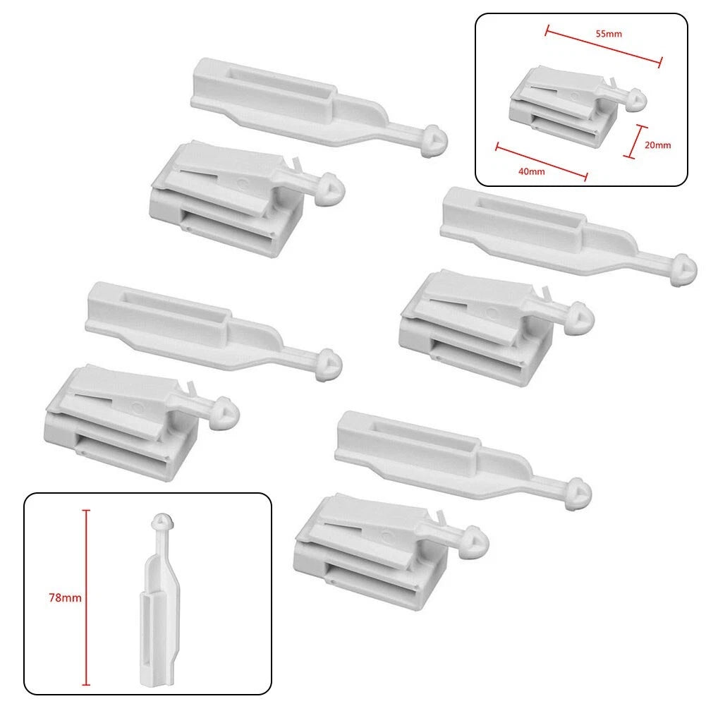 4x Headlight Adjuster Brackets for BMW E39 (2000–2003)