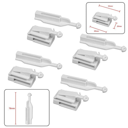 4x Headlight Adjuster Brackets for BMW E39 (2000–2003)