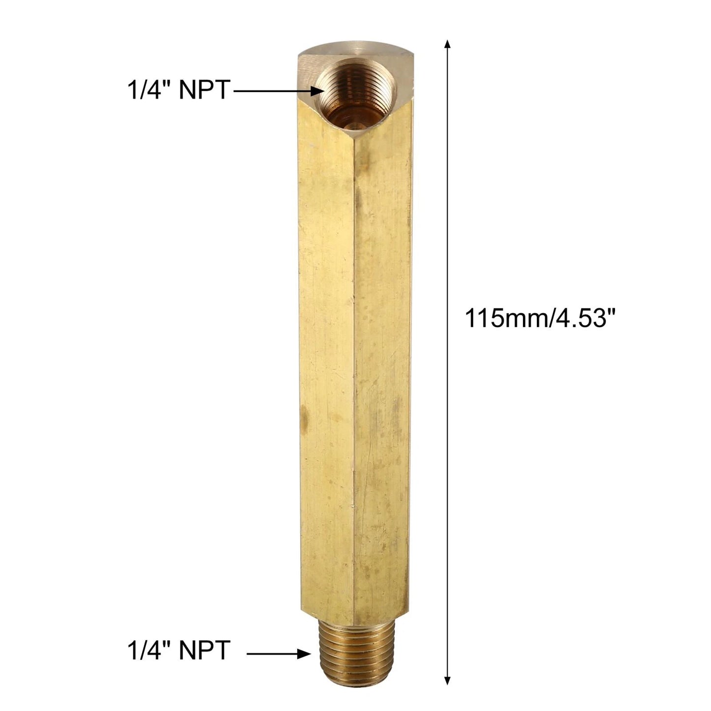 Oil Pressure Gauge Extension 1/4" NPT for Ford 260 289 302 V8 Engine (1962-1973)