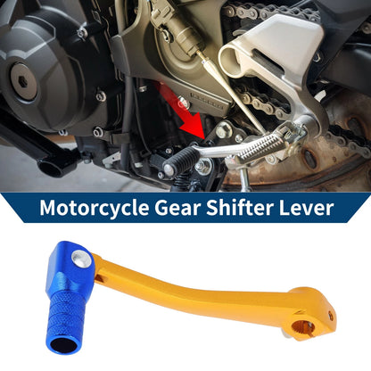 Folding Motorcycle Gear Shifter Lever Blue Head for Bosuer 125