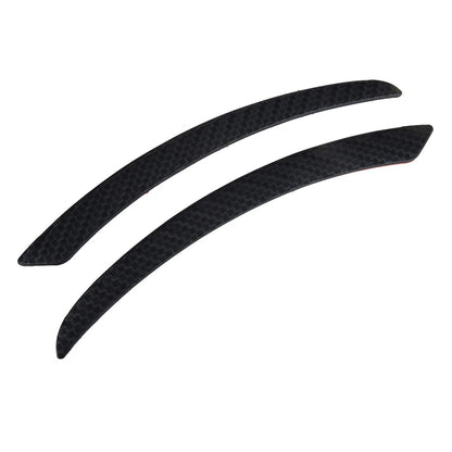 Car Wheel Eyebrow Arch Protector Trim Lips Fender Flares Carbon Fiber
