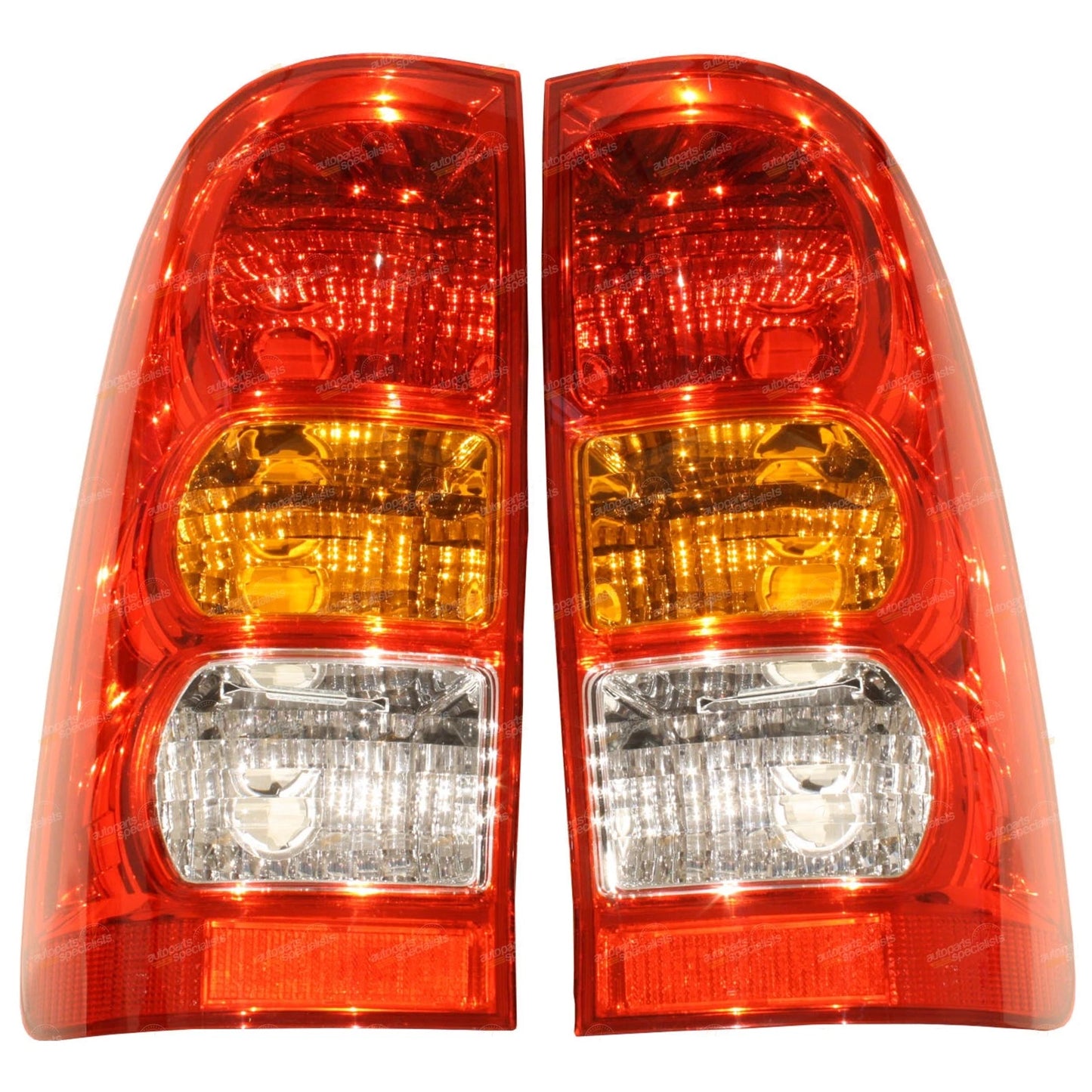 LH+RH Tail Lights Pair for Toyota Hilux (2005–2011)