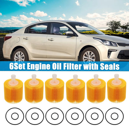 Engine Oil Filter 6 x for Toyota Avalon