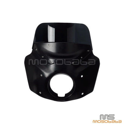 12" Windshield for Harley Dyna FXDB Front Fairing (2006-2017)