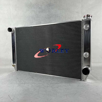 56mm Aluminum Universal Crossflow Radiator 31"x19"x3" for AT