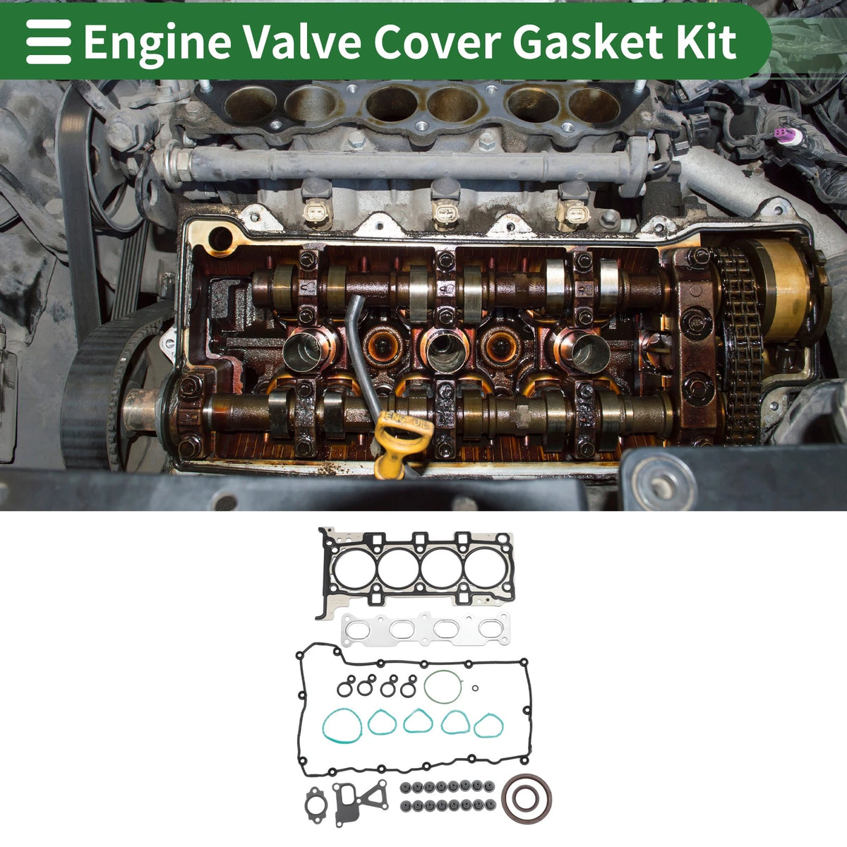 Valve Cover Gasket Kit 1.4L 2.0L 2.4L for Dodge Dart (2013-2016)