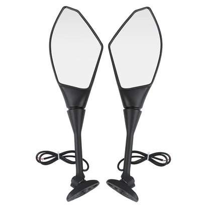 LED Turn Signal Mirrors for Honda CBR600RR (2003-2024) & CBR1000RR (2004-2007)