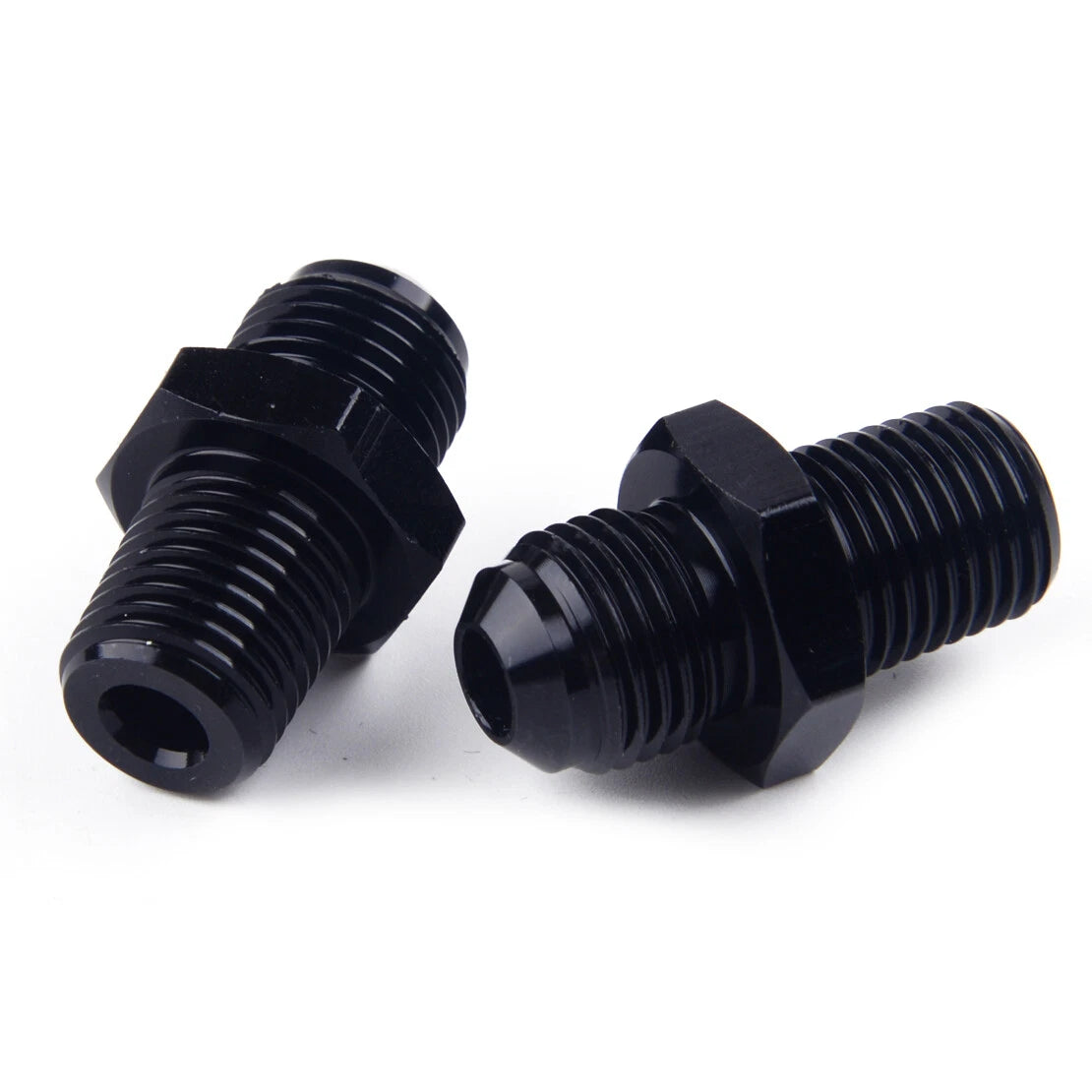 6AN Transmission Oil Cooler Adapter Fittings for GM Turbo 4L60E (1993-2002)
