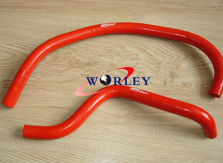 RED Silicone Radiator Hose Kit for Suzuki LT250 LT250R (1985-1986)