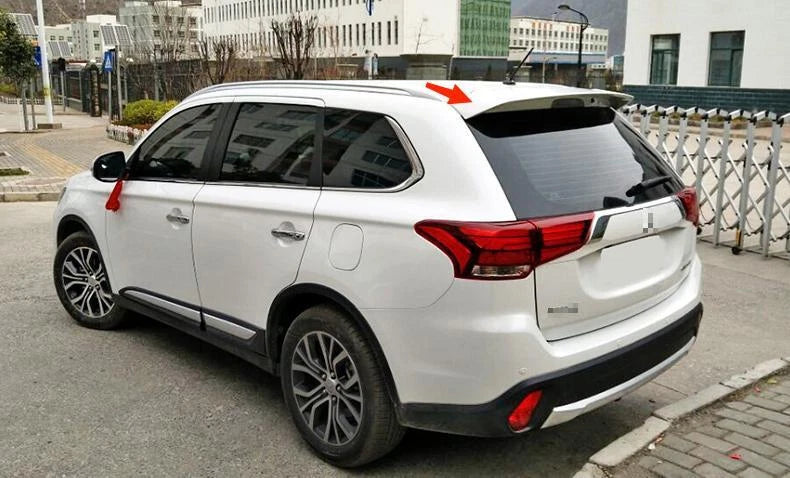 Rear Boot Spoiler Wing for Mitsubishi Outlander Pearl White (2013-2018)