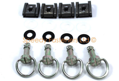 Dzus Démontage Rapide Boulons Arrière Boss Kit for Suzuki Hayab
