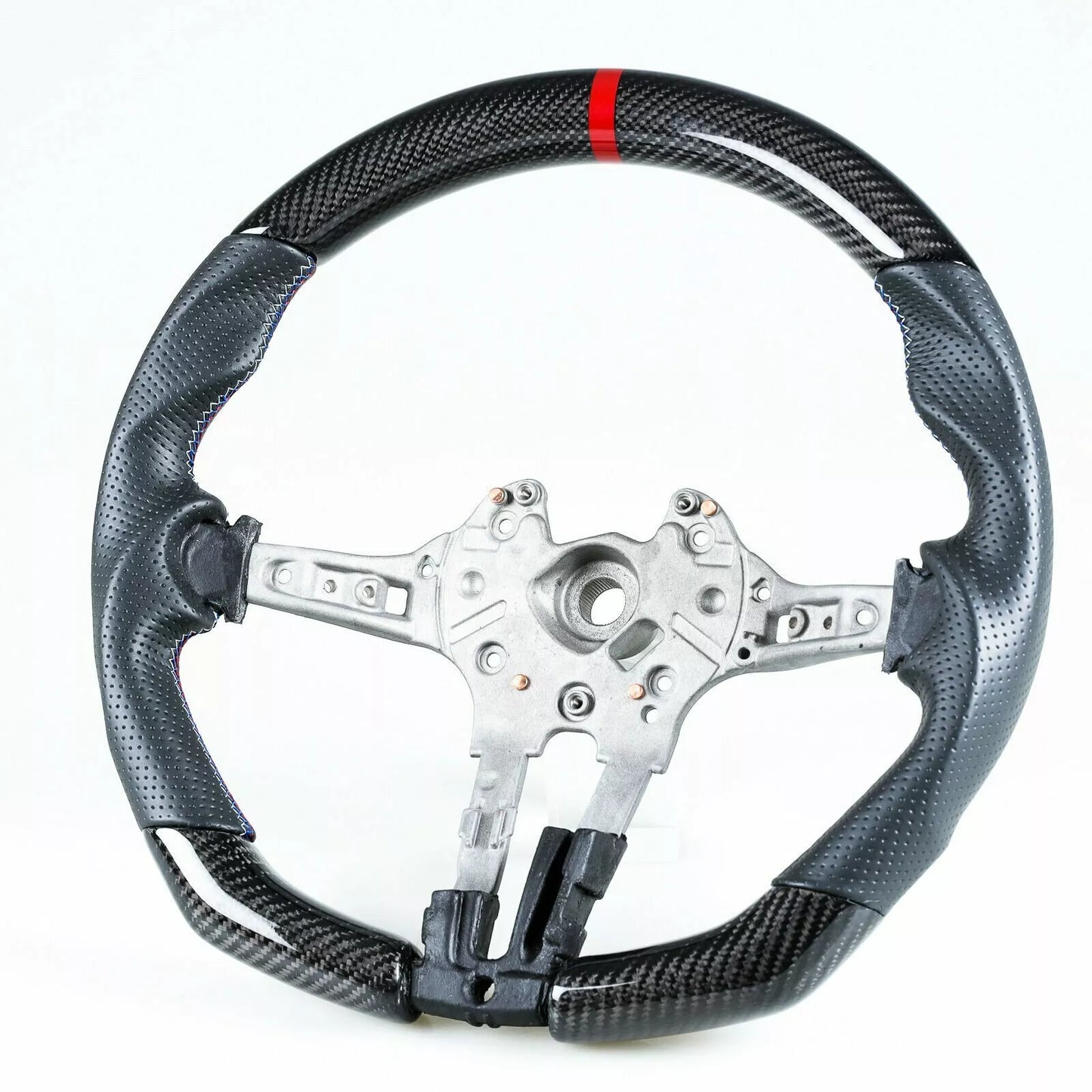 Carbon Fiber Flat Bottom Steering Wheel for BMW F80 M3 F82 M4 (2012-2019)