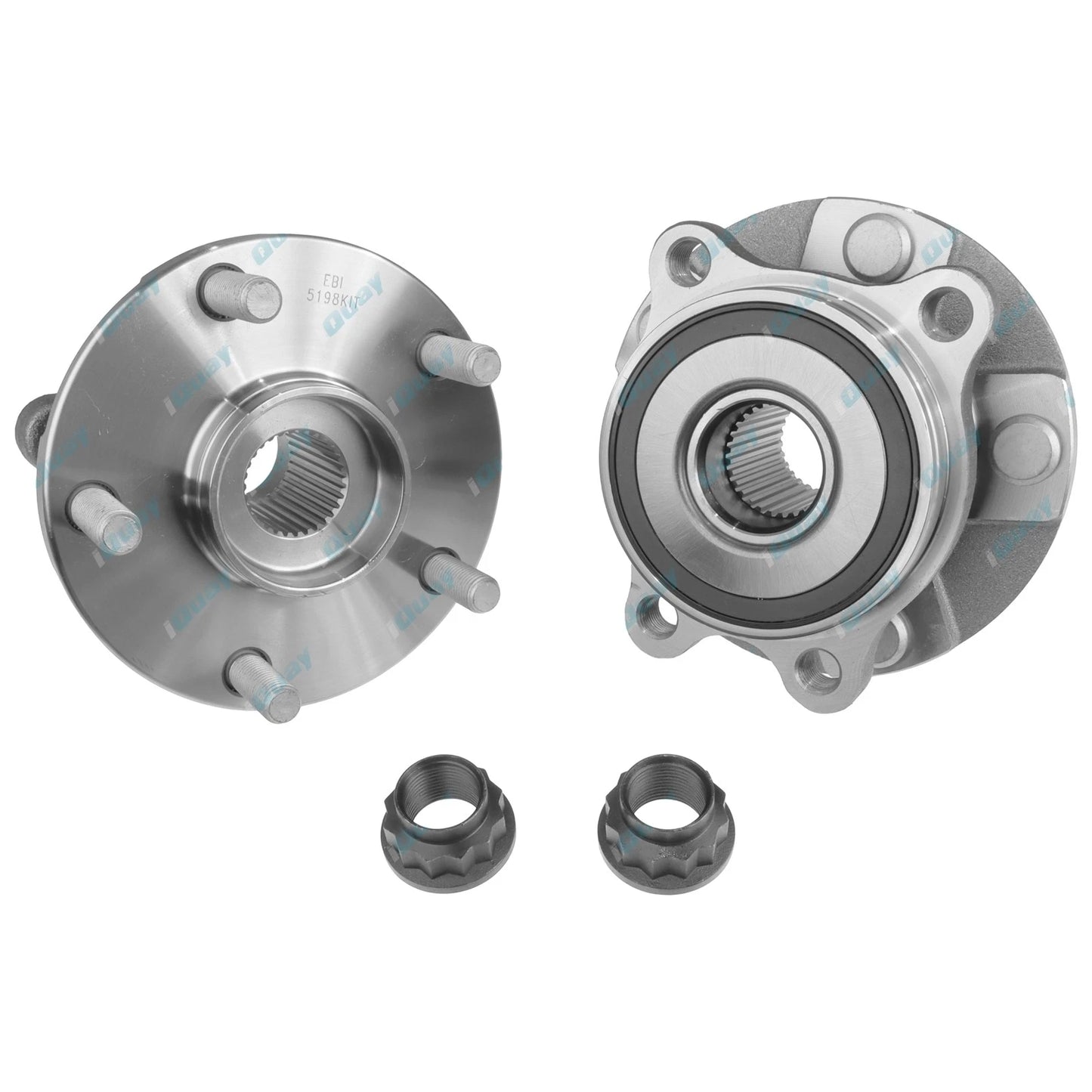 2 x Front Wheel Bearing Hubs for Toyota RAV4 ACA33 ALA49 2.2L 2.4L (2005-2019)