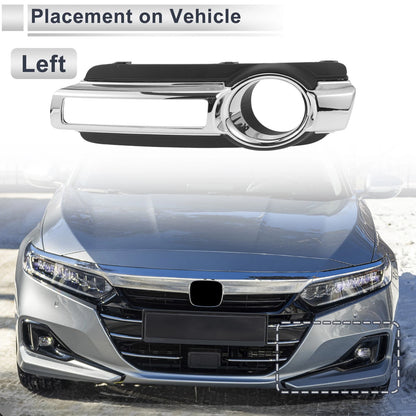 Front Left Fog Light Grill for Mitsubishi Montero (2015-2016)