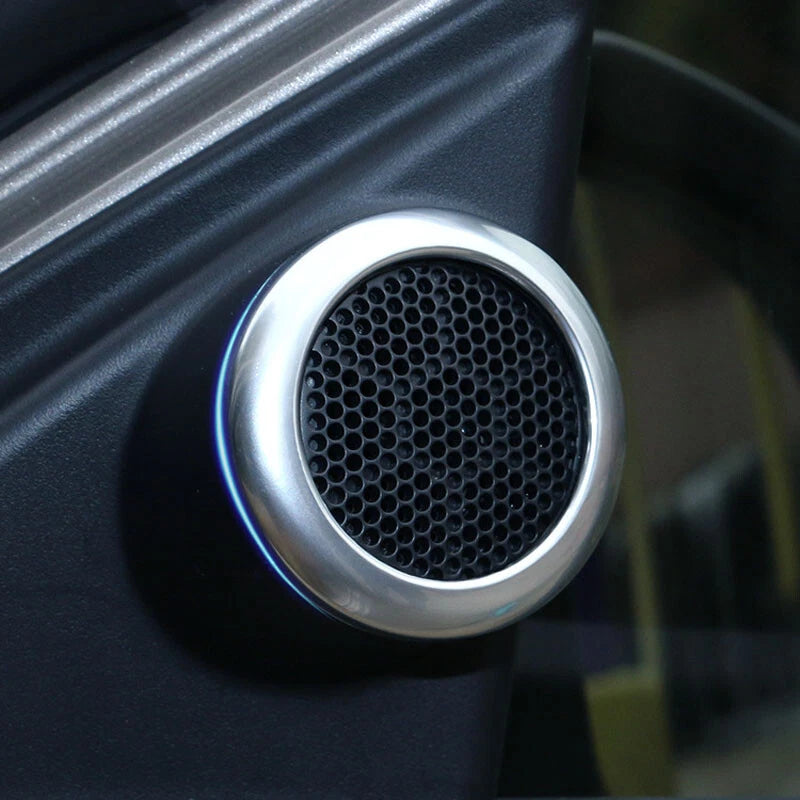 Side Door Tweeter Speaker Grill Cover Trim Fit For Toyota Corolla 2014-2018