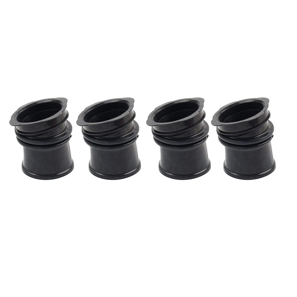 4x Carburetor Intake Manifold Boot for Yamaha FZR250, FZX250 (1986-1988)