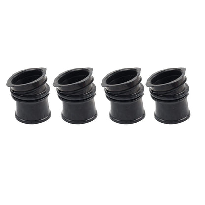 4x Carburetor Intake Manifold Boot for Yamaha FZR250, FZX250 (1986-1988)