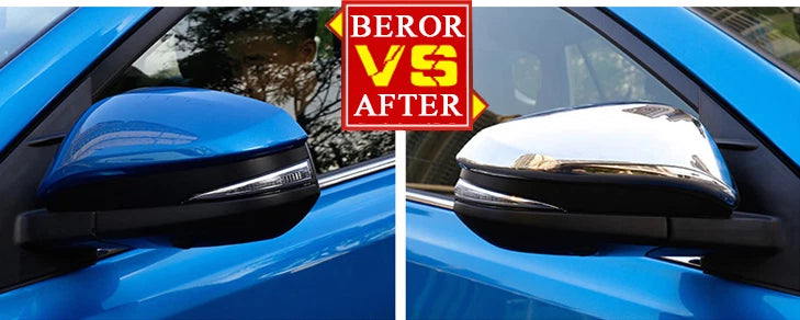 Side Mirror Cover Trim for Toyota Harrier Venza (2020-2024)