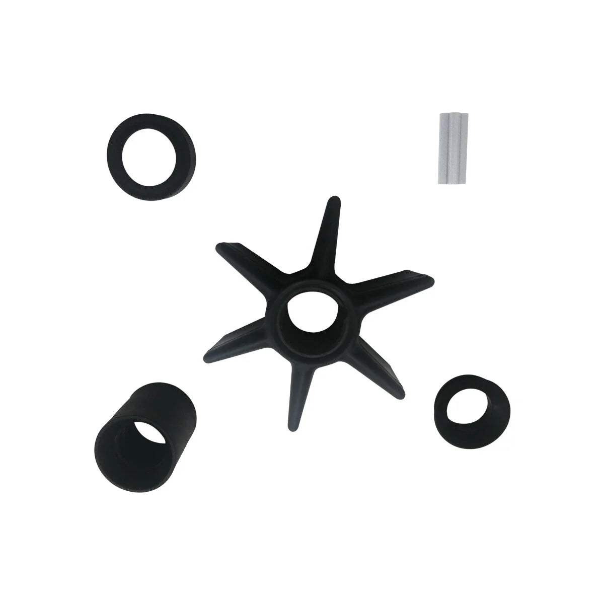 Water Pump Impeller Kit for Mercury Mercruiser Outboard 40-70HP