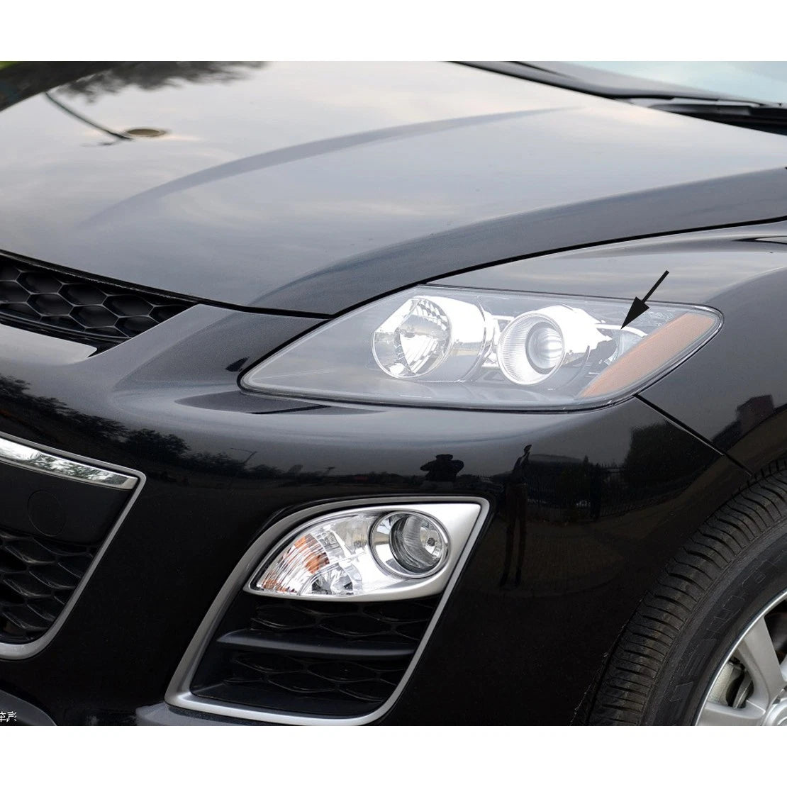 Clear Left Headlight Lens Cover for Mazda CX-7 (2007-2012)
