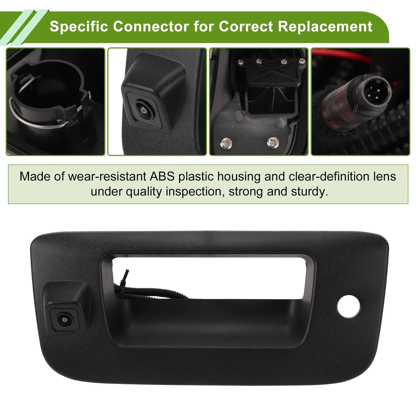 Tailgate Handle + Backup Rear View Camera for Chevrolet Silverado