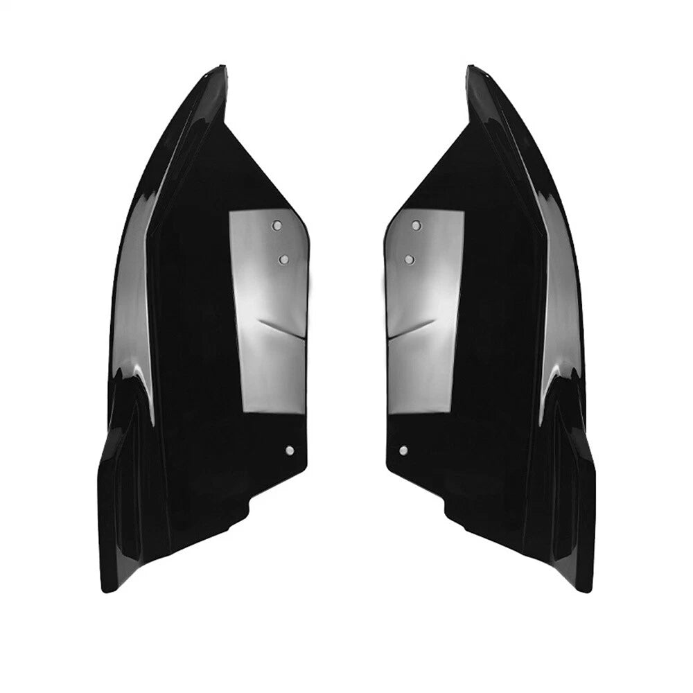 Glossy Black Back Rear Side Skirt Splitter for BMW X1 U11 (2023)