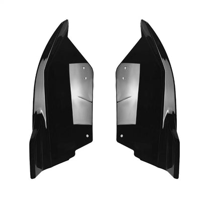 Glossy Black Back Rear Side Skirt Splitter for BMW X1 U11 (2023)