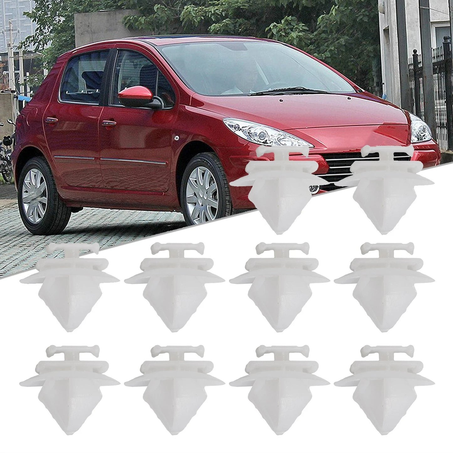 10 x Door Trim Clips for C2 C3 206 207