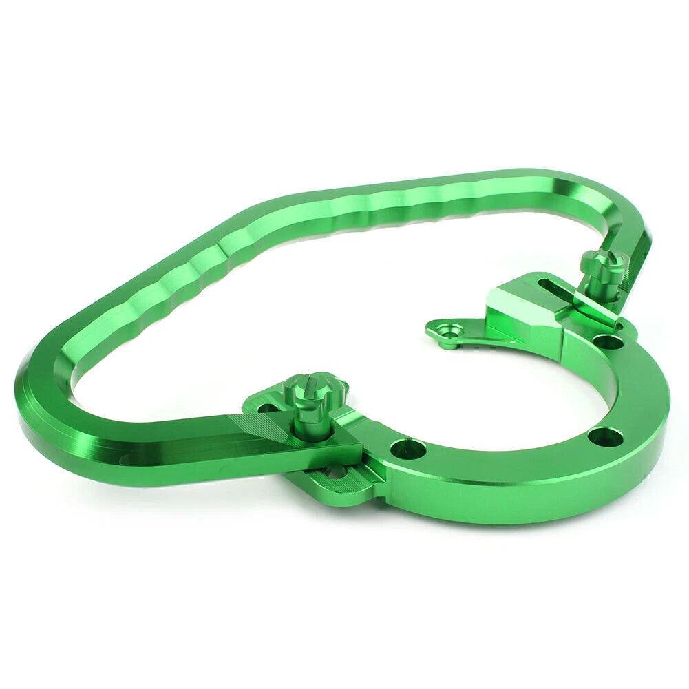 CNC Green Tank Passenger Grab Bar Handle for Kawasaki Ninja ZX-6R ZX-10R ZX-14R