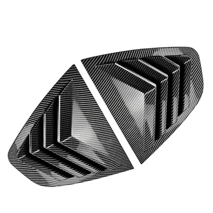 Carbon Fiber Rear Window Louver Cover for Alfa Romeo Giulia (2015-2024)