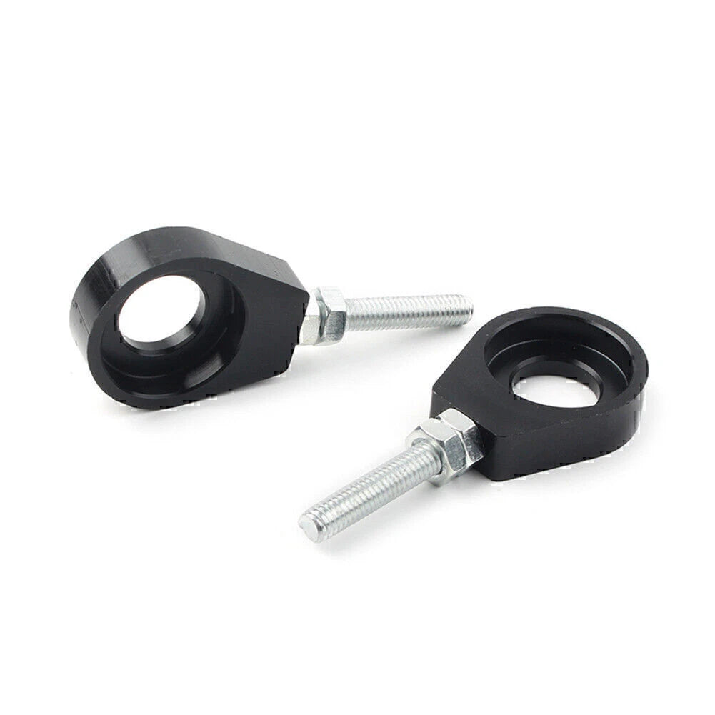 15mm Chain Adjuster Tensioner Block for Dirt Bike Quad ATV CRF50 SSR Black 2x