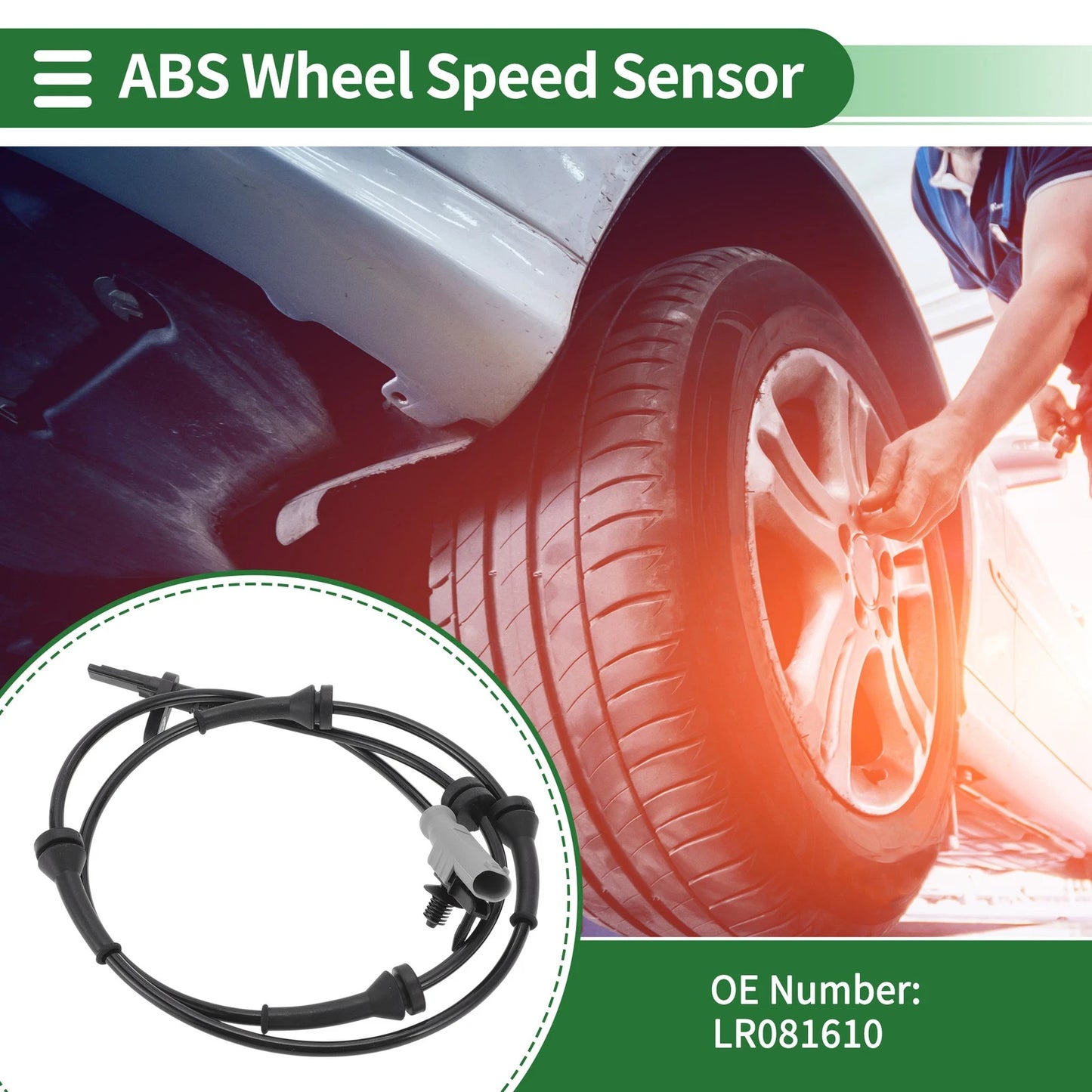 ABS Wheel Speed Sensor for Land Rover Range Rover (2002-2012)