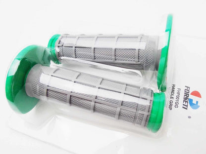 Green Grey Forseti Hand Grip Set for Suzuki MX Enduro Trail