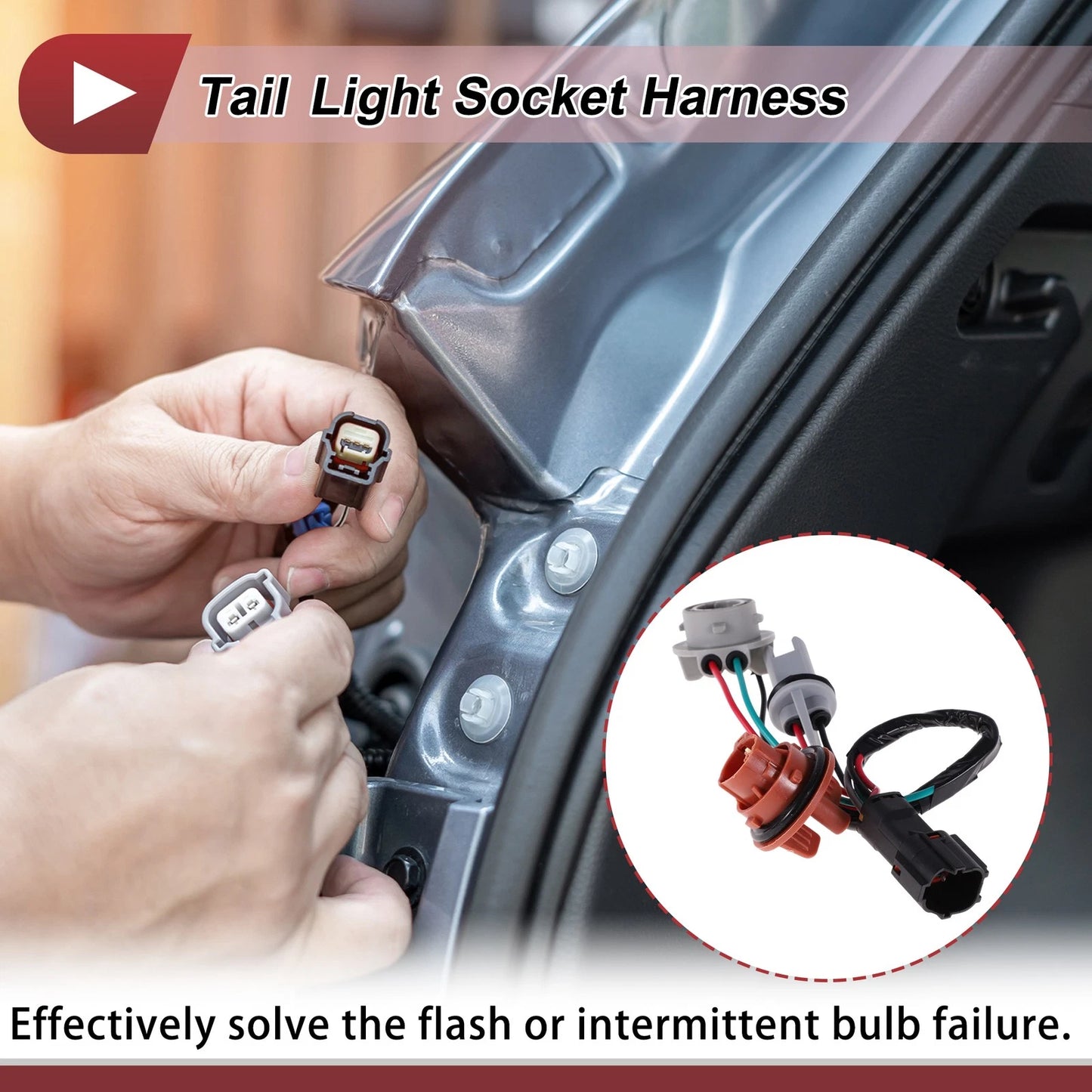 Tail Light Socket Wiring for Kia Sorento (2014-2015)