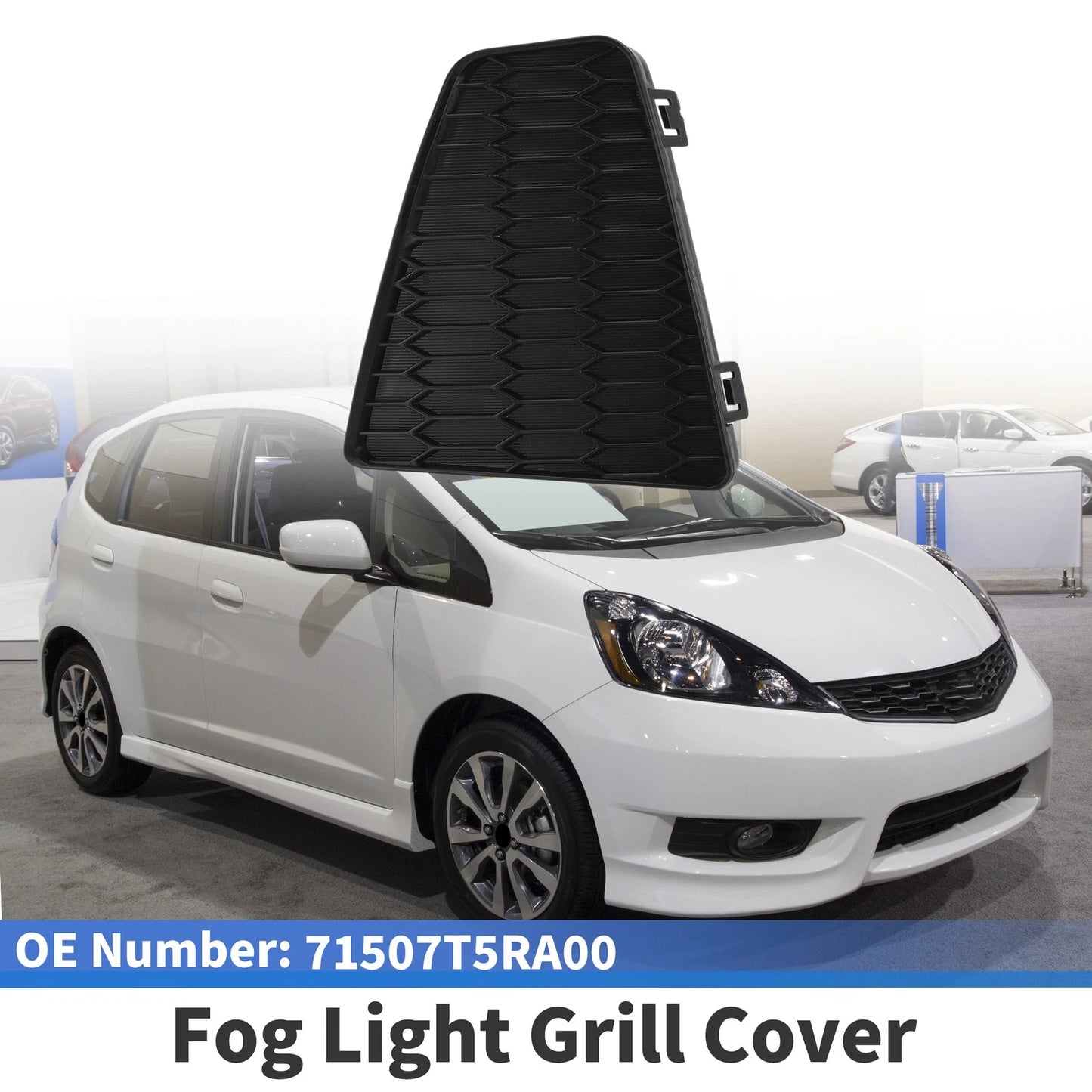 Front Left Fog Light Grill for Honda Fit (2015-2017)