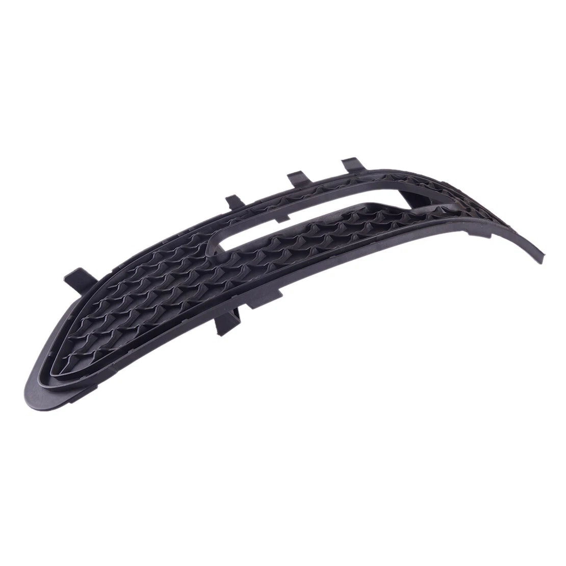 Left Black Fog Light Grille Cover for Mercedes Benz E Class (2009-2013)
