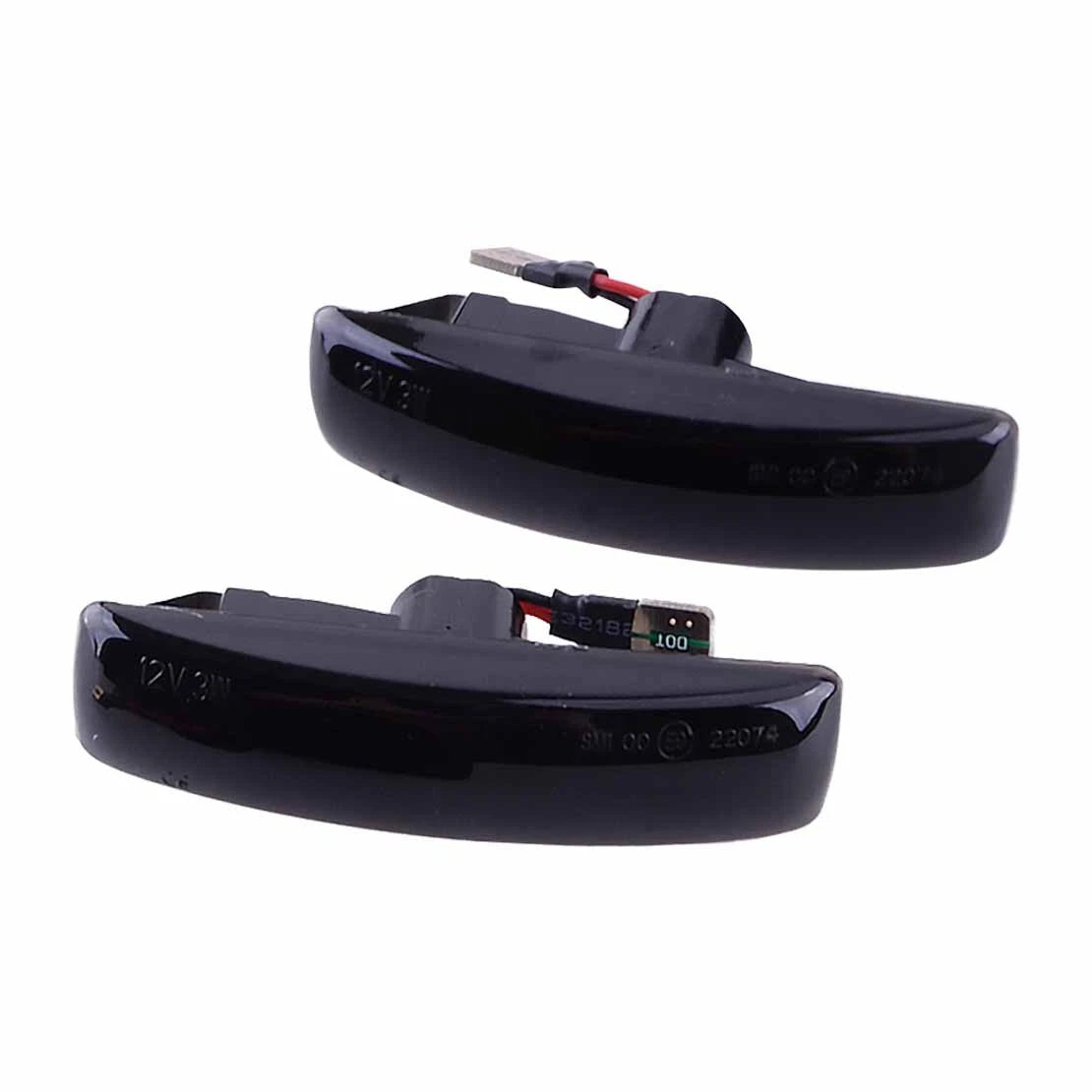 Dynamic LED Side Marker Lights for Land Rover Discovery 3 4 Freelander 2