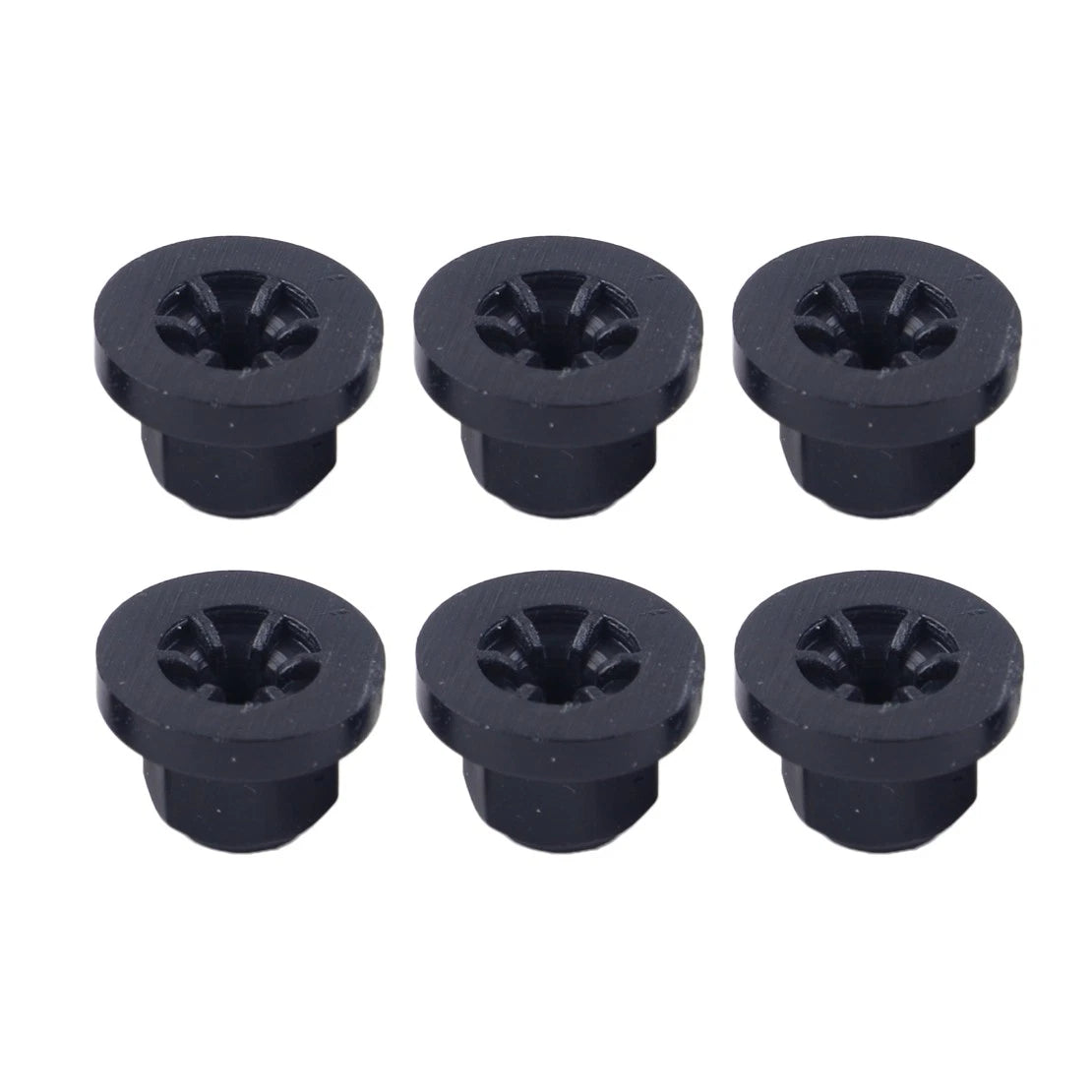 20 x Plastic Nut Flange Clips for BMW E30 E32 7 Series & Mercedes Benz